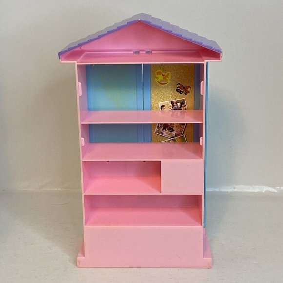 Mattel 2002 Vintage Barbie Baby Sister Kelly Playroom Wardrobe Kitchen Playset - Picture 13 of 16